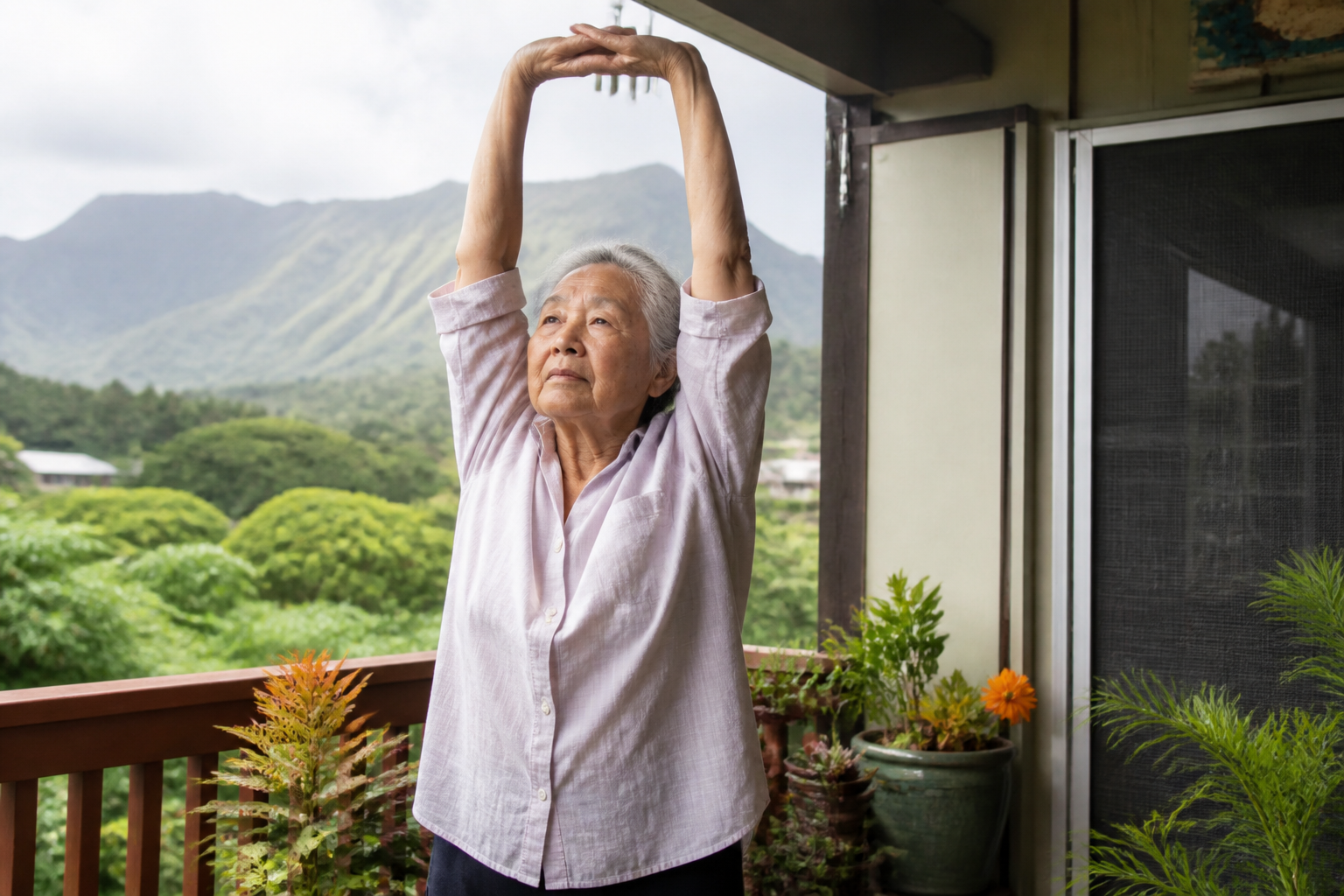 Daily Stretching Routine for Seniors: 7 Seconds at a Time