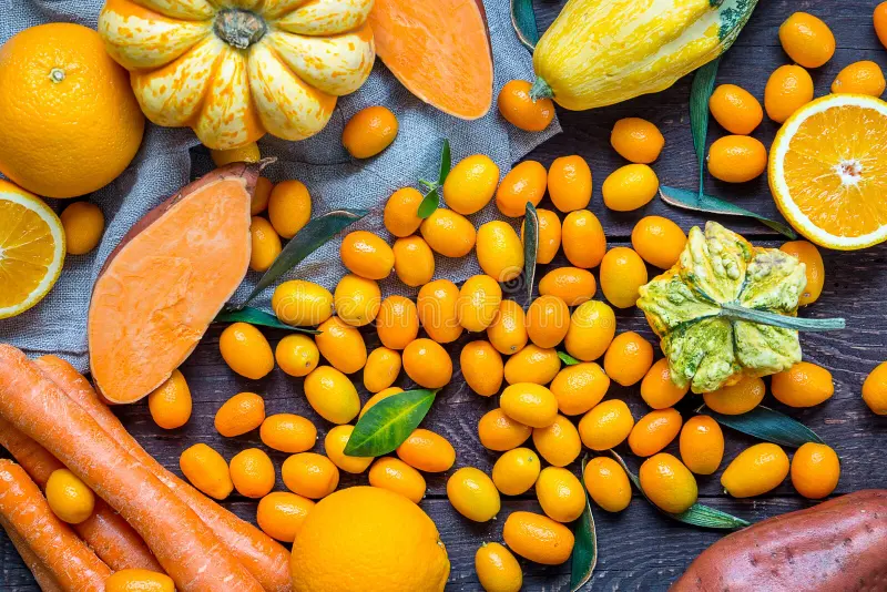 eating colorful fruits and vegetables — illustration 7 from Doug Jones' original Garden Island column