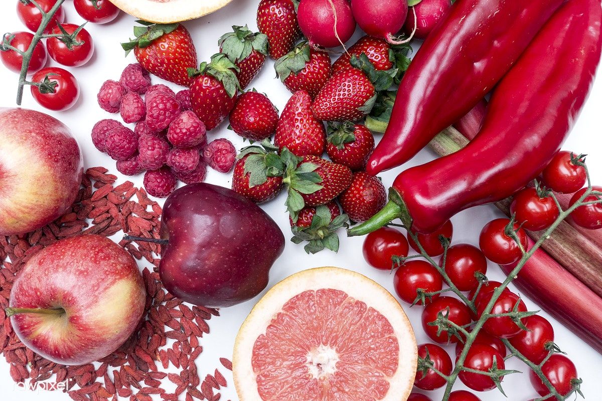 eating colorful fruits and vegetables — illustration 6 from Doug Jones' original Garden Island column