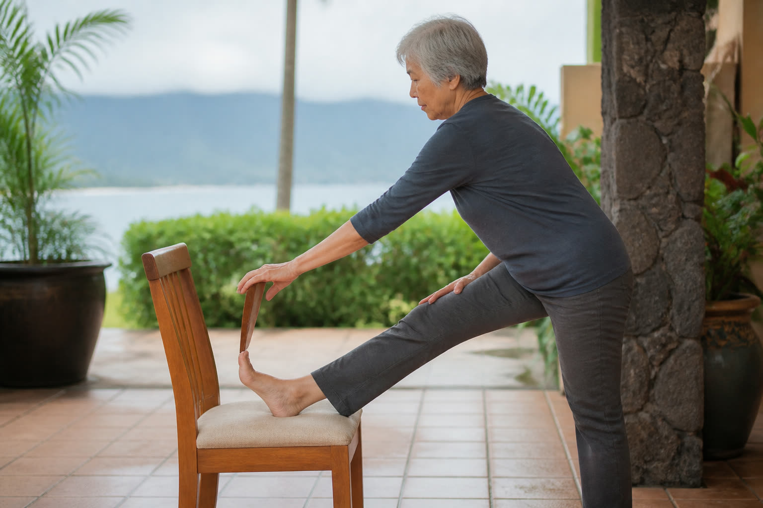 Hamstring Stretches for Seniors: Safe PNF Technique Guide