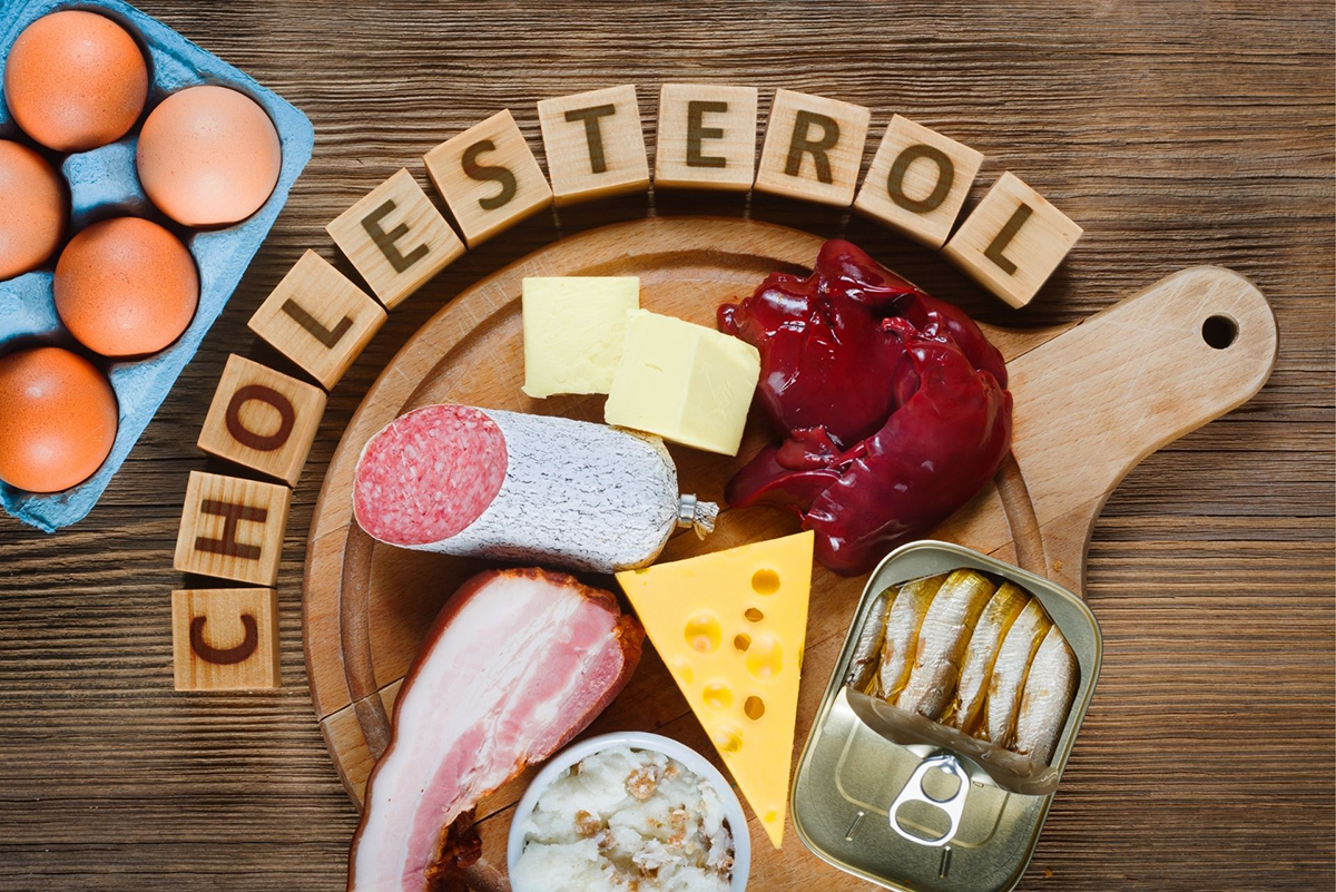 lowering cholesterol naturally for seniors — illustration 5 from Doug Jones' original Garden Island column